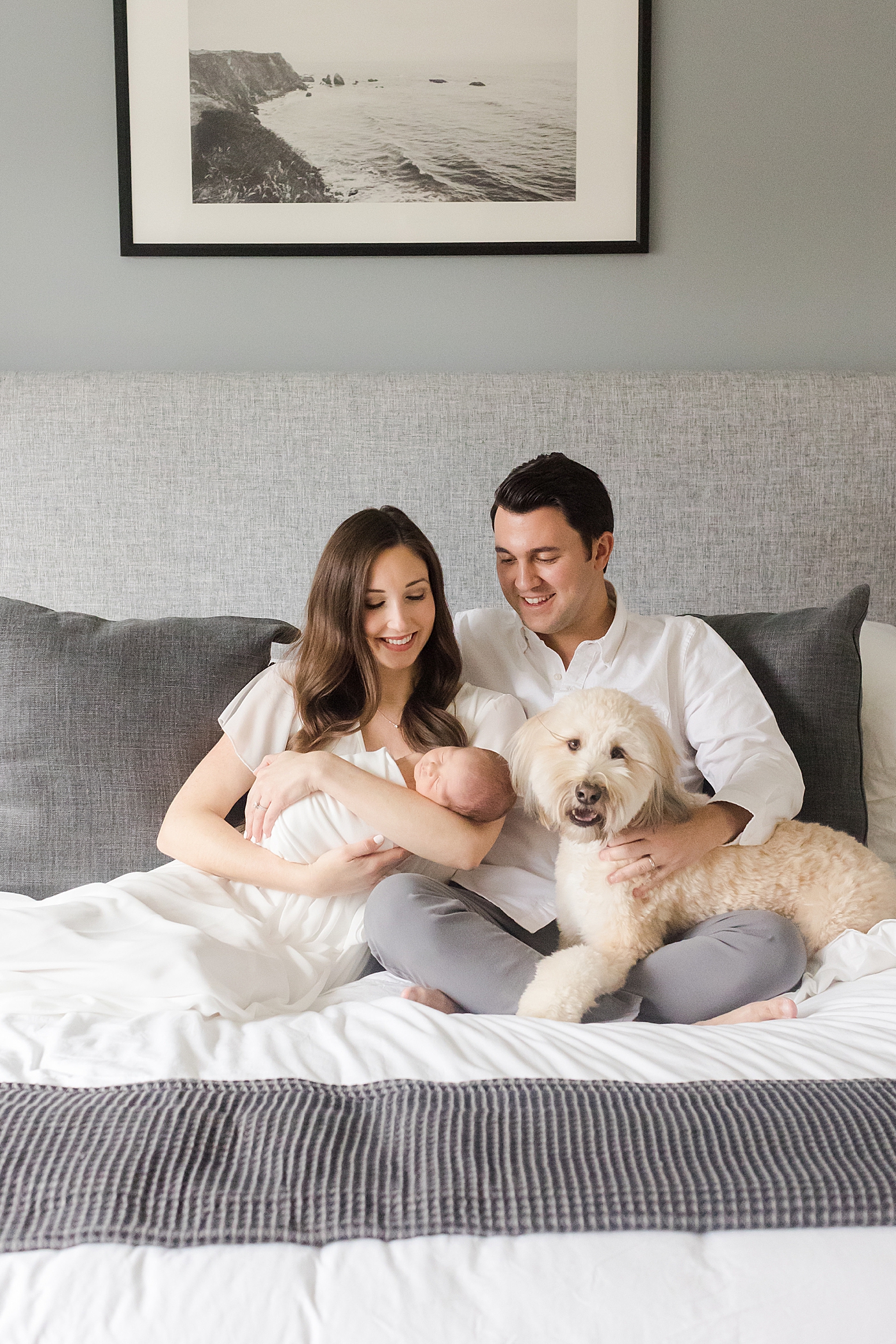during their Lifestyle Newborn Session | Image by Emily Gerald Photography